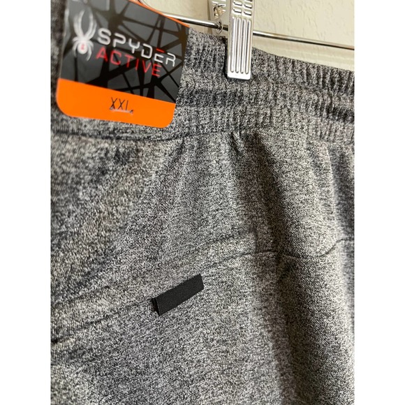 Spyder Active Mens XXL Gray Performance Jogger Sweat Pants New with $98 Tags - Picture 8 of 12